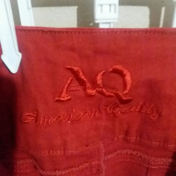 Burnt orang American Quality jean pants. - Picture 3 of 5